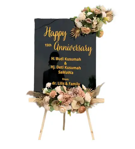 Papan Bunga Akrilik Kepuh