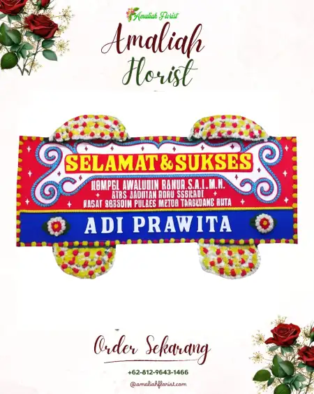 Papan Bunga Ucapan Selamat Kepuh